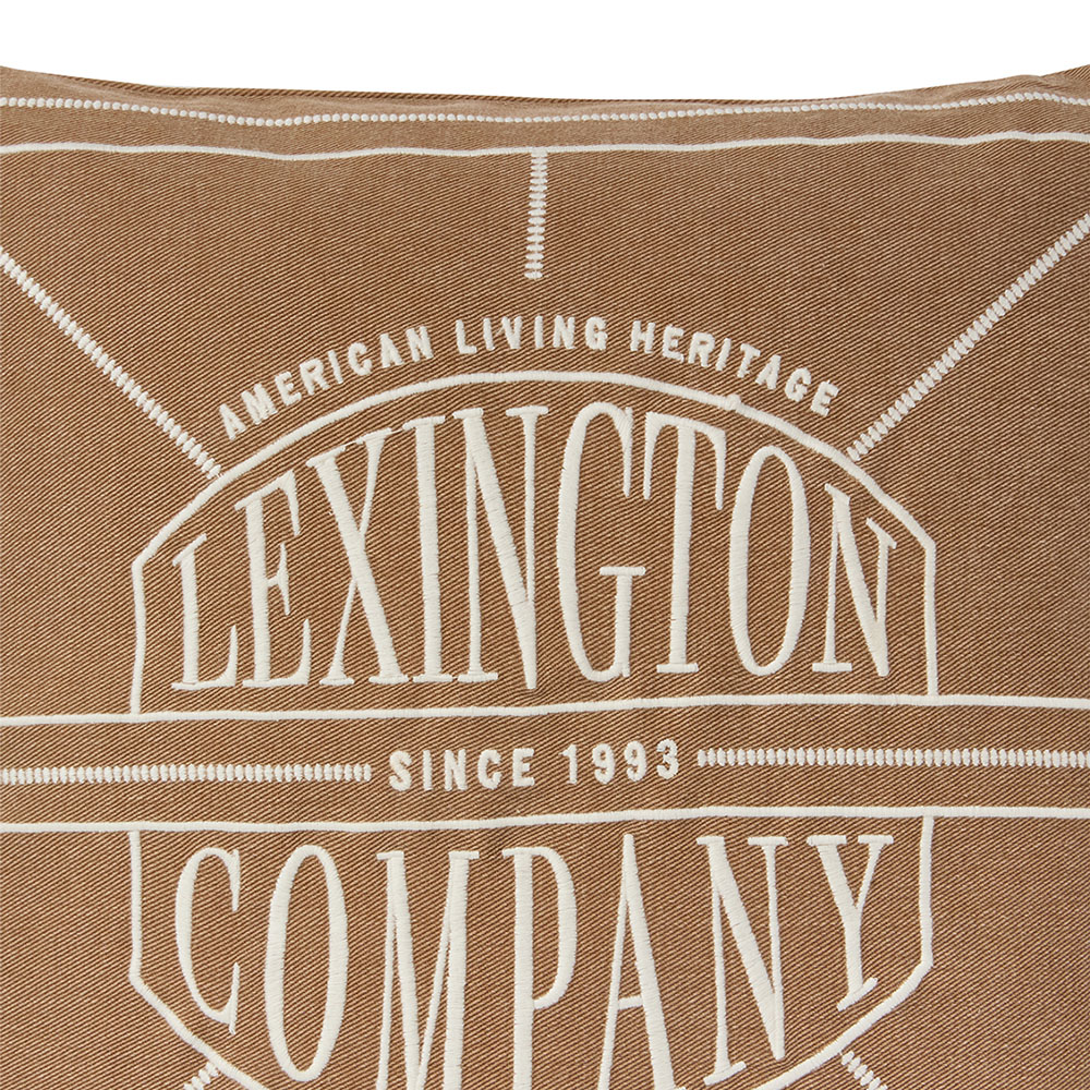 Lexington Logo Washed Organic Cotton Kuddfodral